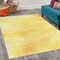 Ambesonne Yellow Decorative Rug, Abstract Vibrant Summer Sun Inspired with Different Shades of Dreamlike Style Design, Quality Carpet for Bedroom Dorm and Living Room, Yellow